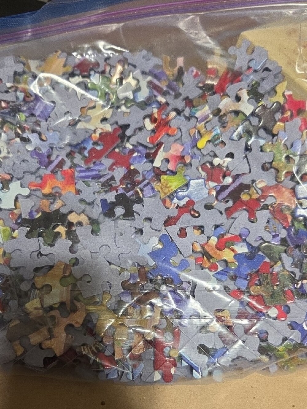 Sunset Hill 'Spring Farm Days' 1000-Piece Jigsaw Puzzle - Blue - Picture 4 of 4